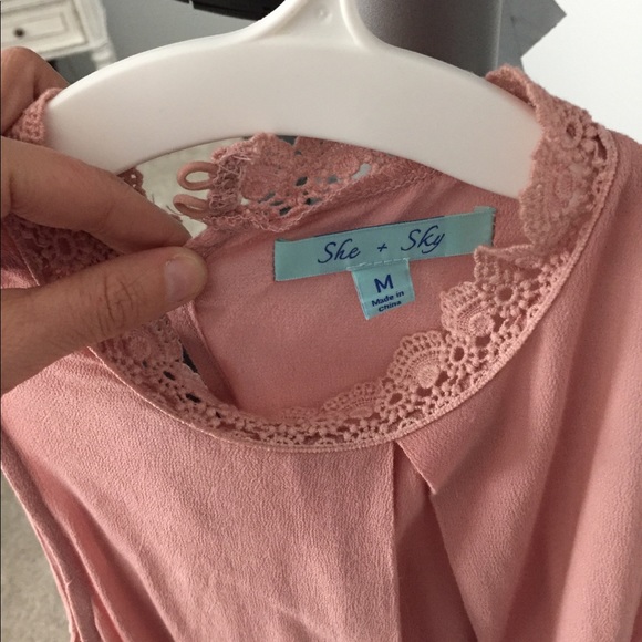 Blush Color Long Tank - Picture 2 of 4